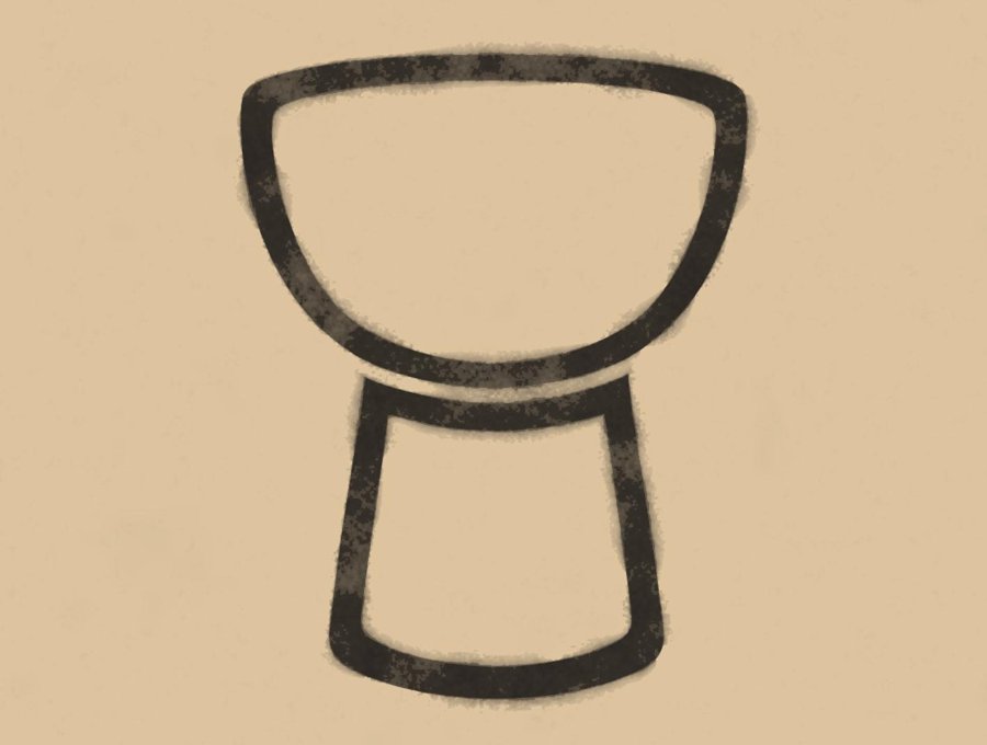 Latte Stone Polynesian tattoo motif icon