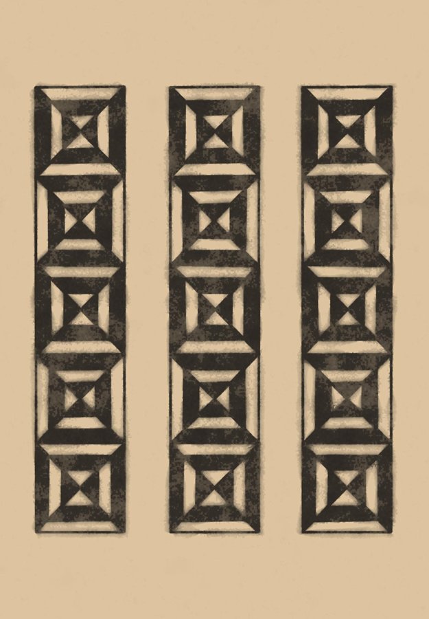 Fata'o Tui Tonga Polynesian tattoo motif icon